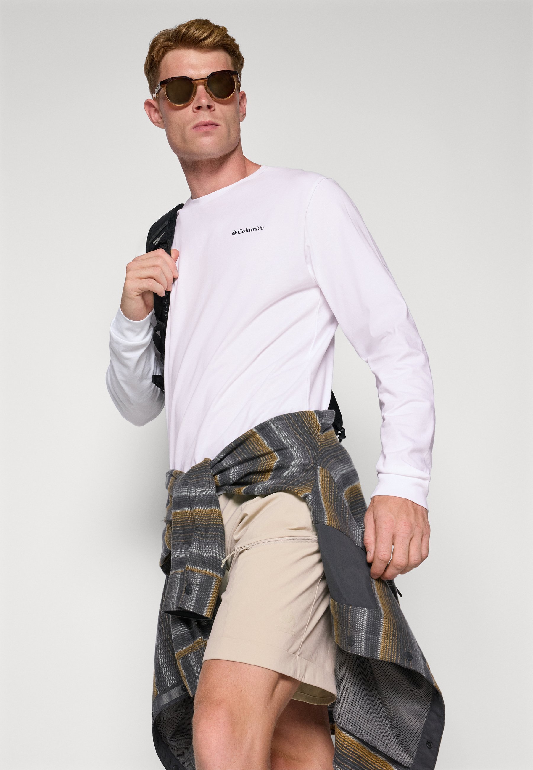 Columbia EXPLORERS CANYON™ LONG SLEEVE - Top met lange mouwen - wit