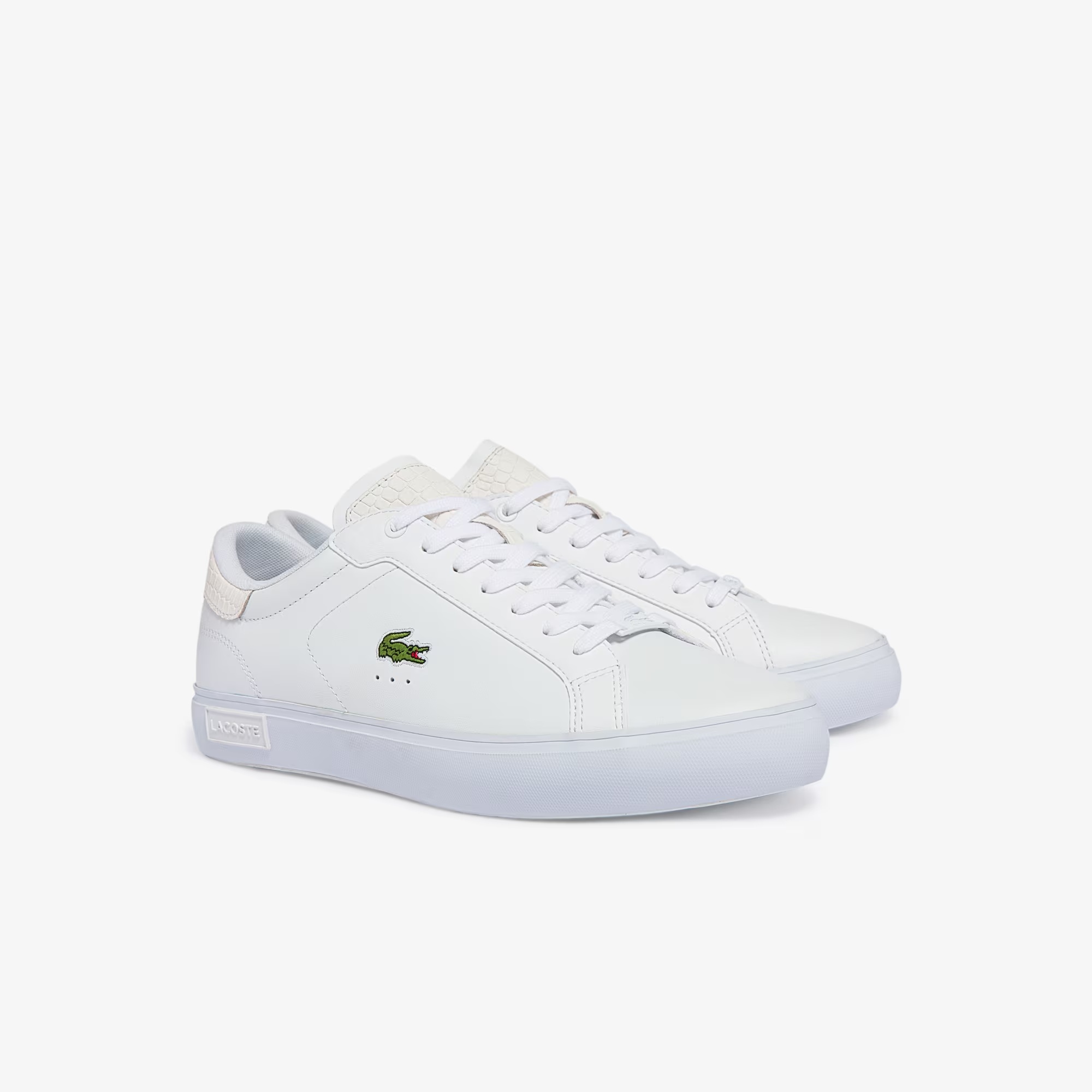 Men's Powercourt Burnished Leather Sneakers