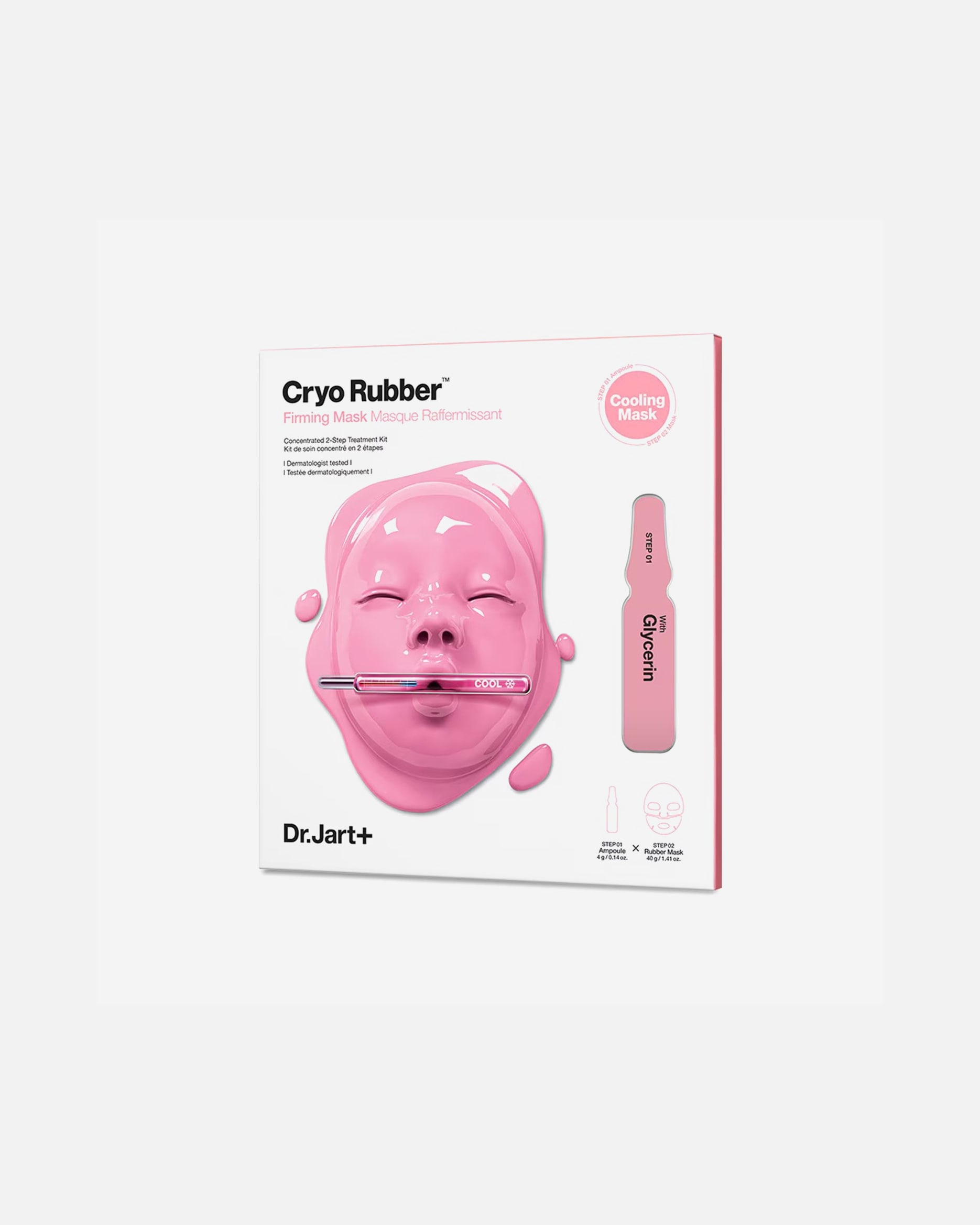 Maschera in tessuto rassodante Dr. Jart+ Cryo Rubber™ - 40 g