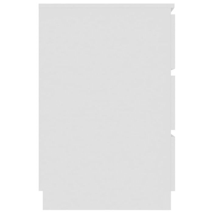 Escritorio vidaXL blanco de 140x50x77 cm, aglomerado.