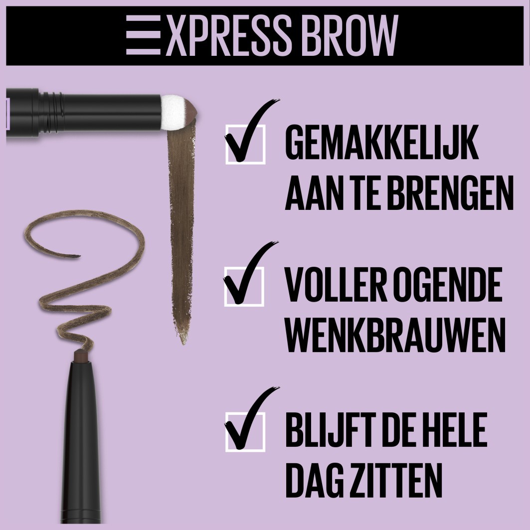 Púder na obočie Maybelline Express Brow Duo – 1 kus