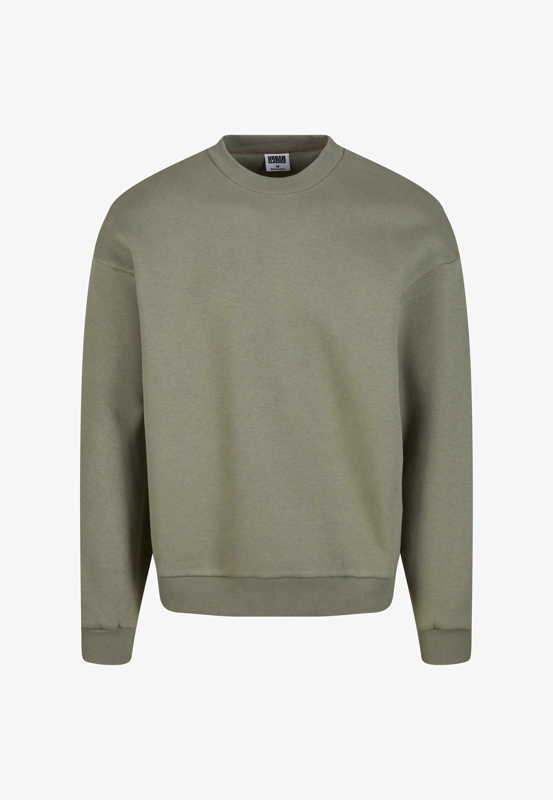 Felpa girocollo Urban Classics FLUFFY - paleolive