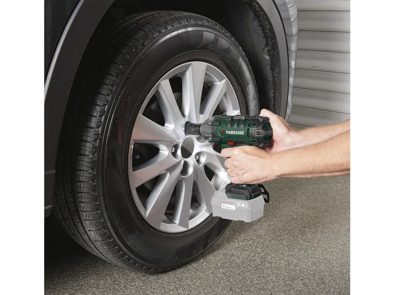 Cheie de impact fără acumulator PARKSIDE® pentru Pojazdów PASSK 20-Li B2, 20 V