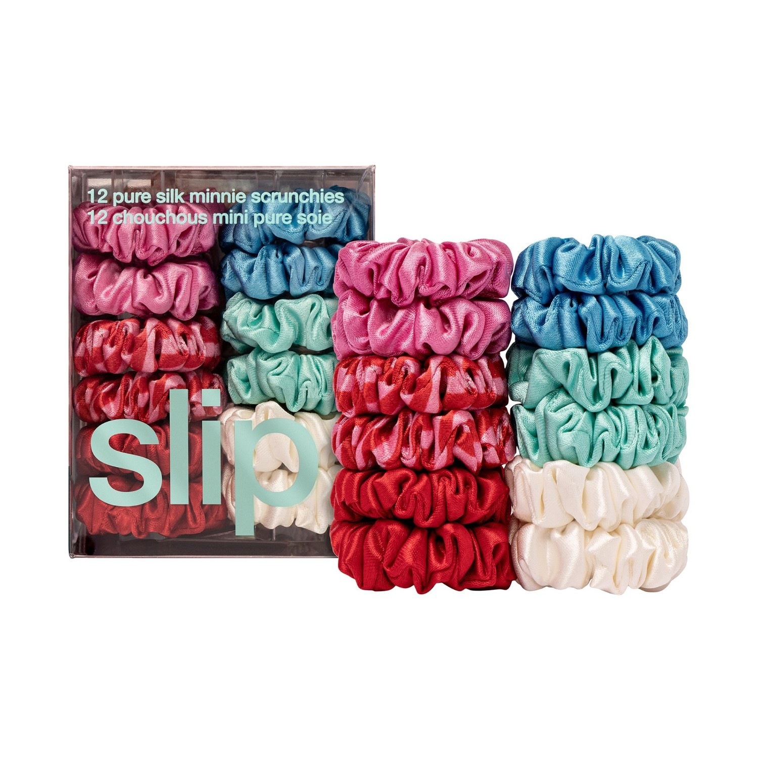 „Slip Hair“ gryno šilko plaukų gumelės, mini gumytės – 1 vnt.