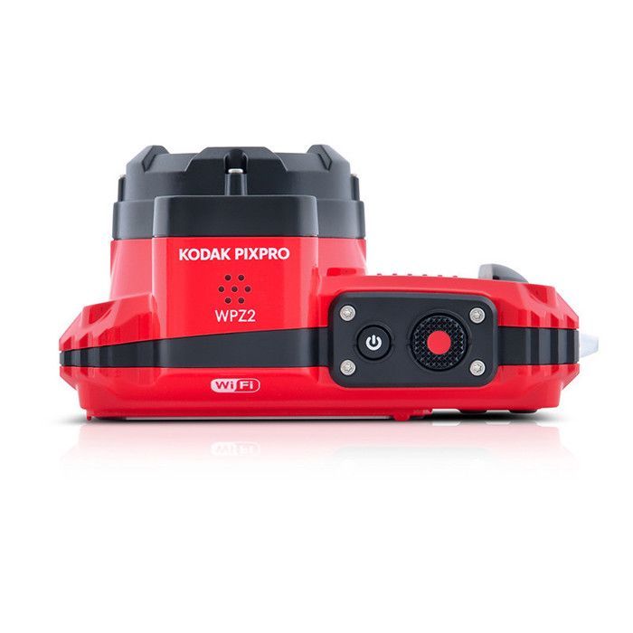 Câmera compacta à prova d'água Kodak Pixpro WPZ2, vermelha - 0819900014020