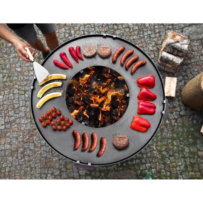 „SANTOS“ Grill-Feuerstelle – Multifunktional, langlebig, hergestellt in Europa