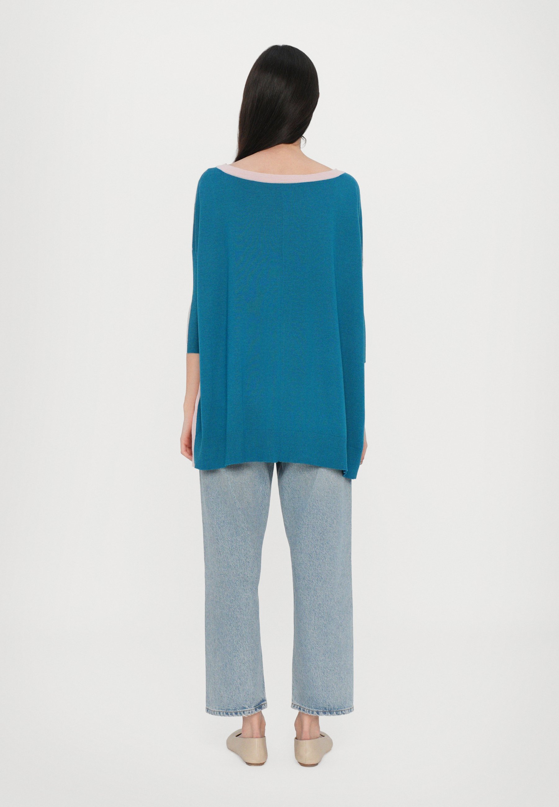 Diane von Furstenberg DIANE SWEATER - Trui - roze/lichtblauw
