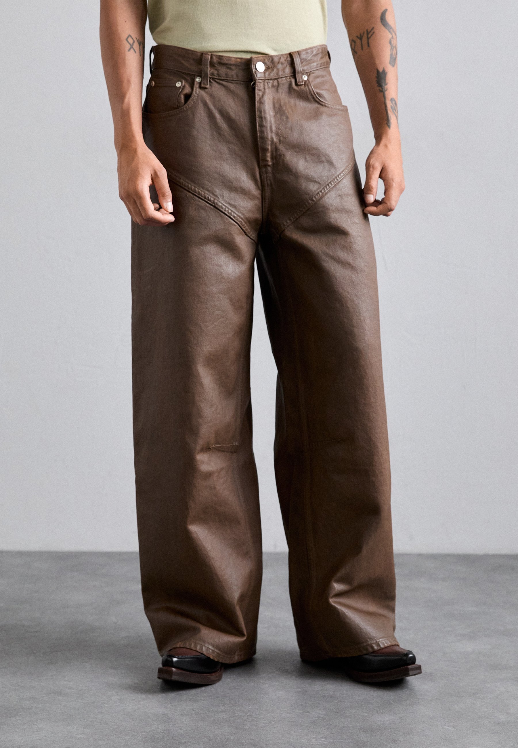 Won Hundred LAGOS UNISEX - Egyenes szárú farmer - kenguru