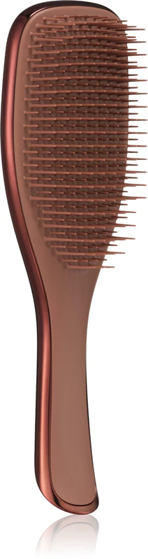 Escova plana cromada Tangle Teezer Ultimate Detangler para cabelos lisos e cacheados