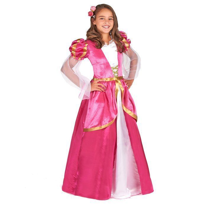 Costume - Pink Medieval Princess Costume for Girls