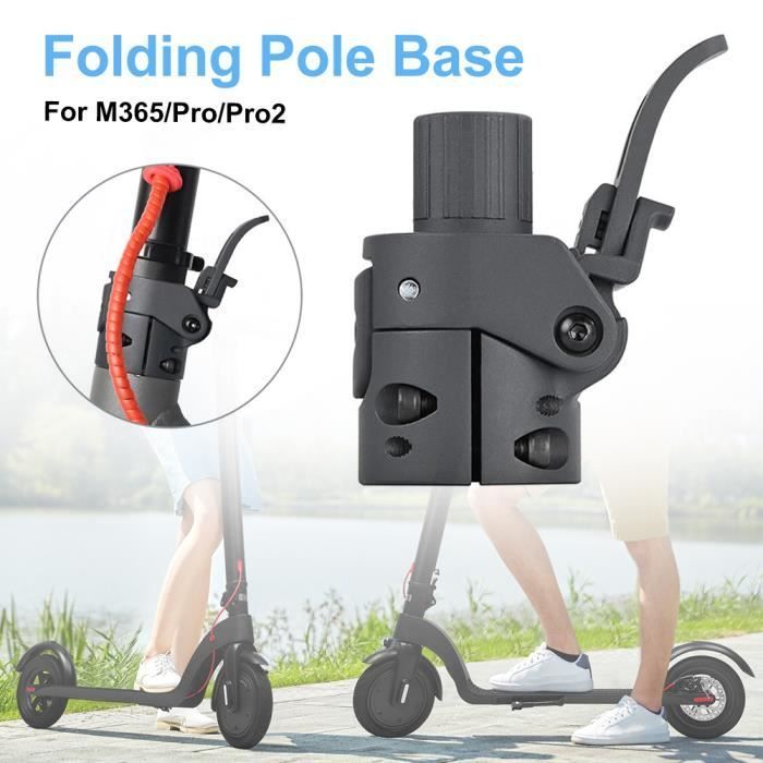 Base de repuesto plegable para patinete eléctrico Xiaomi M365 - QINGQUE - Negro - Adulto