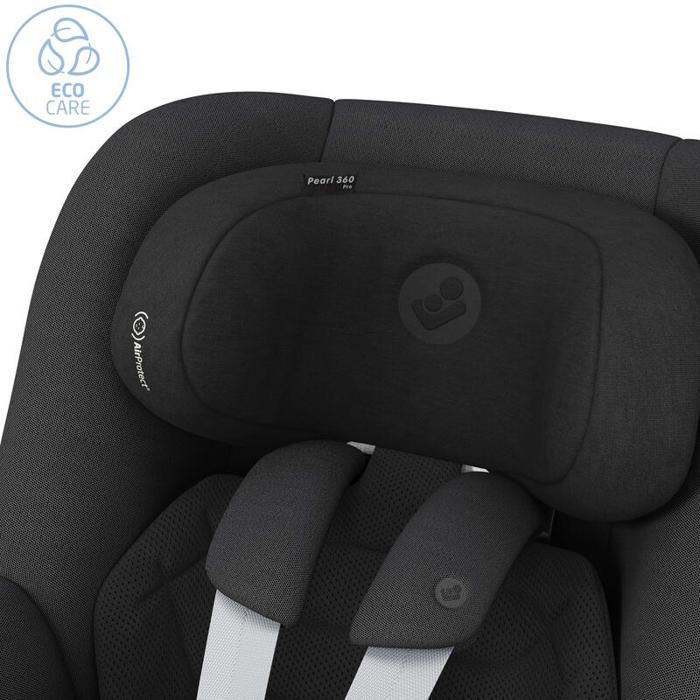Siège Auto - MAXI COSI - Pearl 360 Pro - Noir Authentique - 5 Positions d'Inclinaison - Sécurité i-Size
