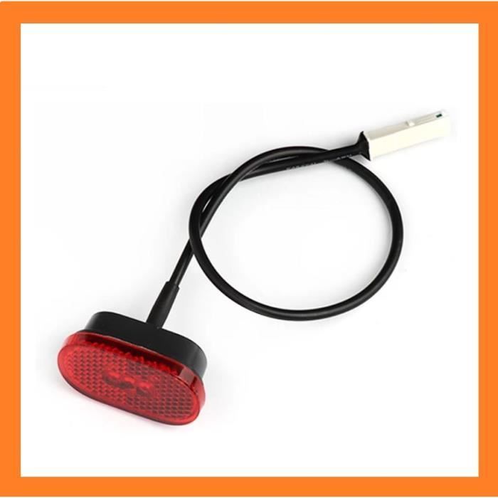 Luz trasera para XIAOMI M365 PRO 1s, luz de freno intermitente esencial, luz de freno LED, guardabarros trasero, xiaomi M365