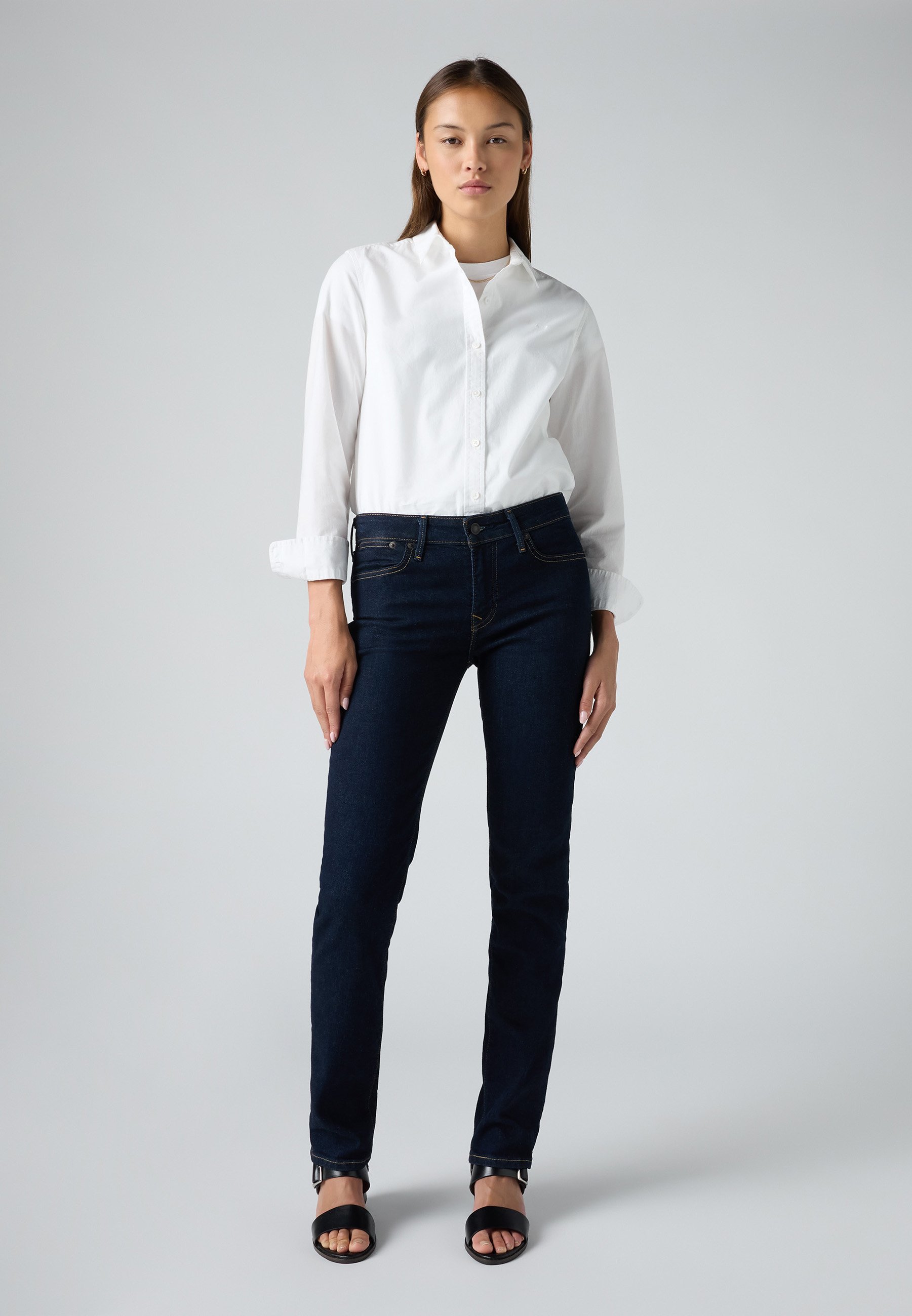 Levi's® 712™ SLIM WELT POCKET - Slim fit jeans - blauwe wave wash