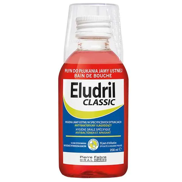 Eludril Classic Płyn do płukania Jamy Ustnej