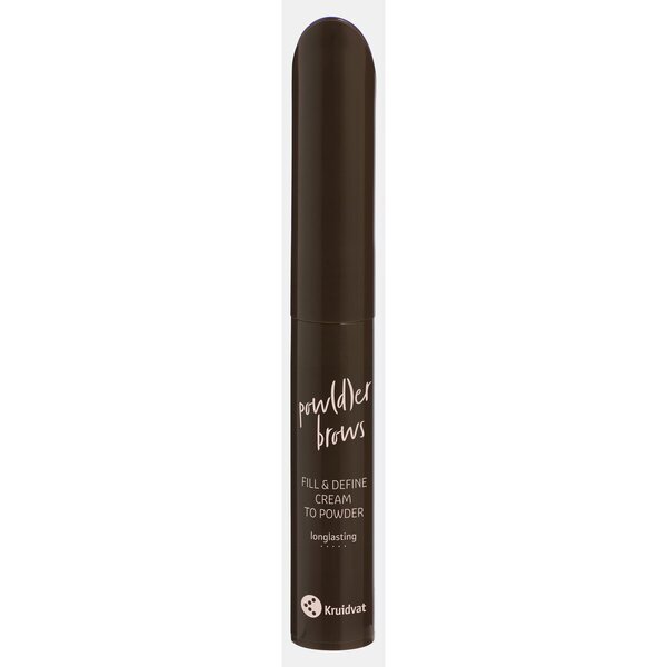 Svinčnik za obrvi Kruidvat Pow(d)Er Brows 020 Ash Brown Cream to Powder 1.6g