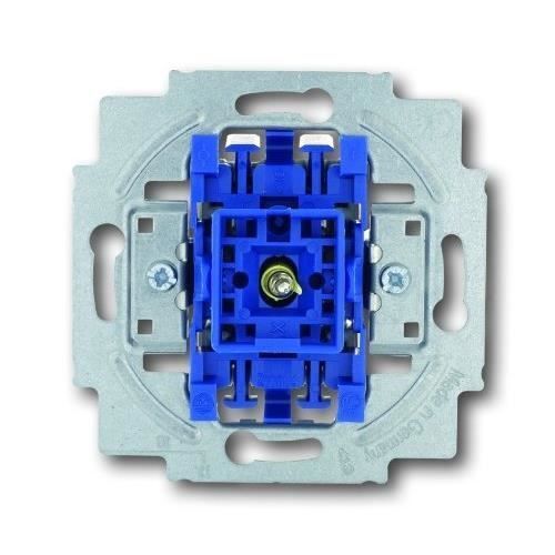 Interruttore/Pulsante - BUSCH-JAEGER - 2000/2 UK - Interruttore a due vie - Bianco - Bilanciere stretto
