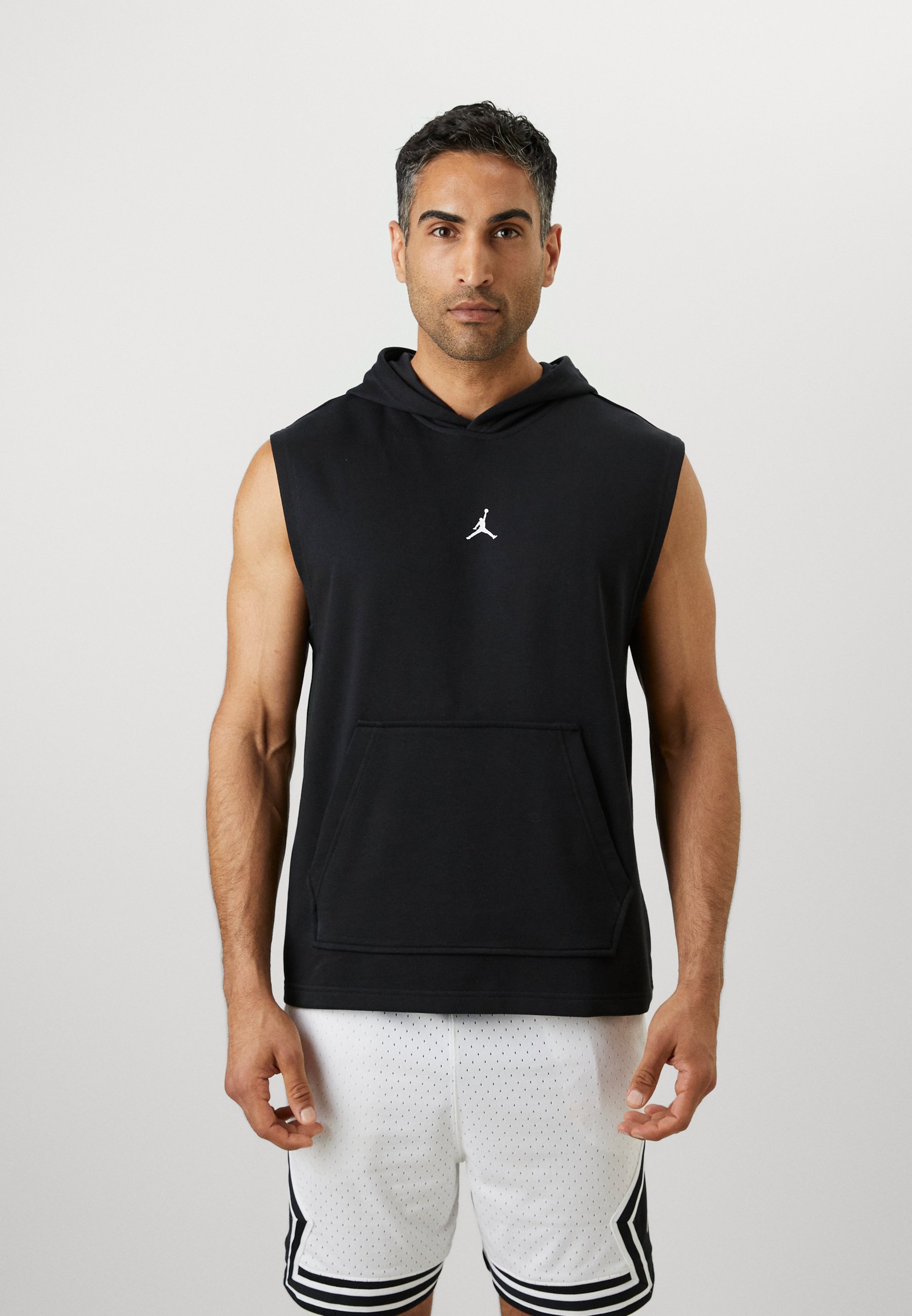 Jordan SPORT CROSSOVER MOUWLOZE HOODIE - Hoodie - zwart/wit