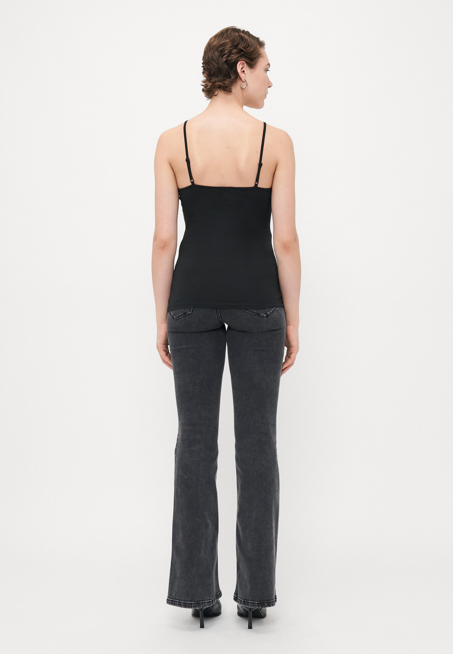Even&Odd Tall 2-PACK - Top - wit/zwart