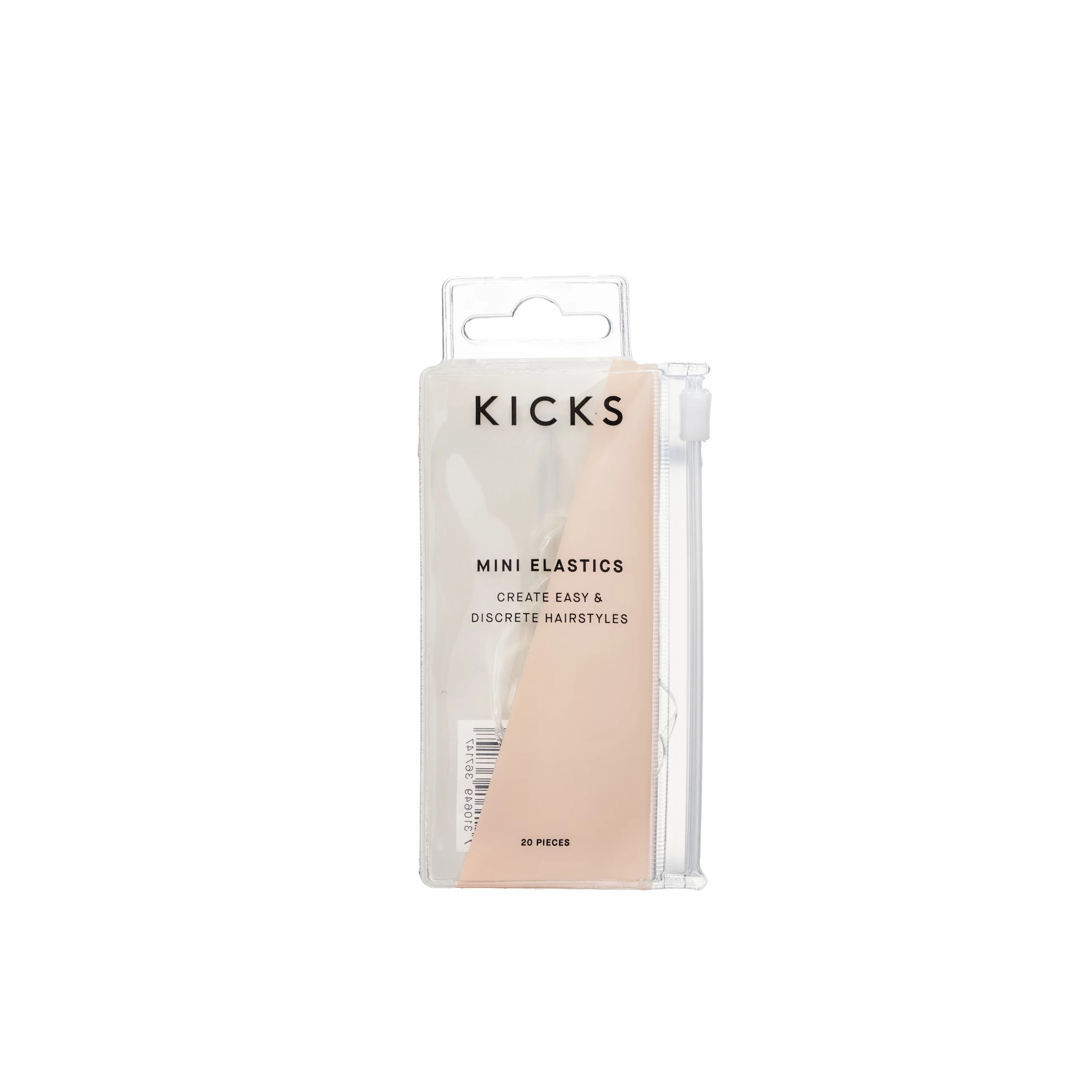 Mini gumičky průhledné 20 ks Beauty