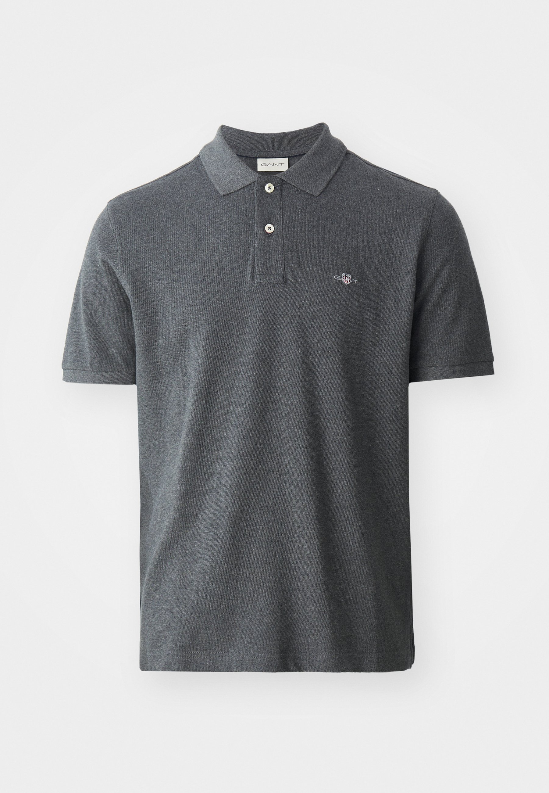 GANT ARCHIVE SHIELD - Polo krekls - antracīta melanža