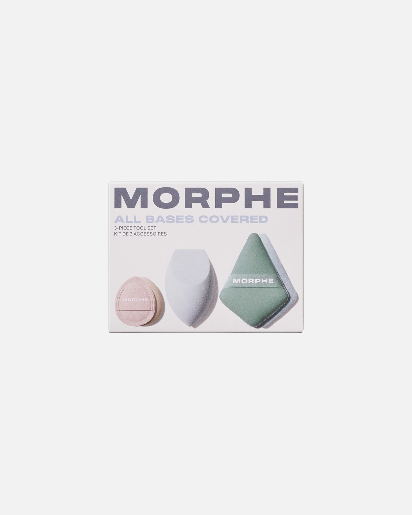 Sada príslušenstva na líčenie Morphe „All Covered“, 3-dielna – 1 kus