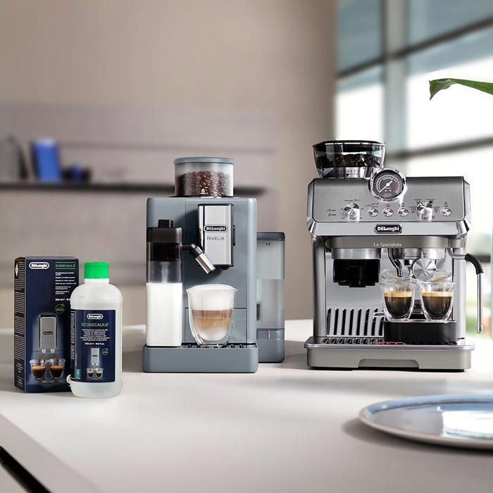 Paquete de 3 botellas DeLonghi Ecodecalk para cafetera 5513296041 - 6NF6967449 - Blanco