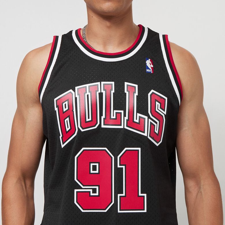 Maglia alternativa NBA Swingman dei Chicago Bulls 1997-98 di Dennis Rodman