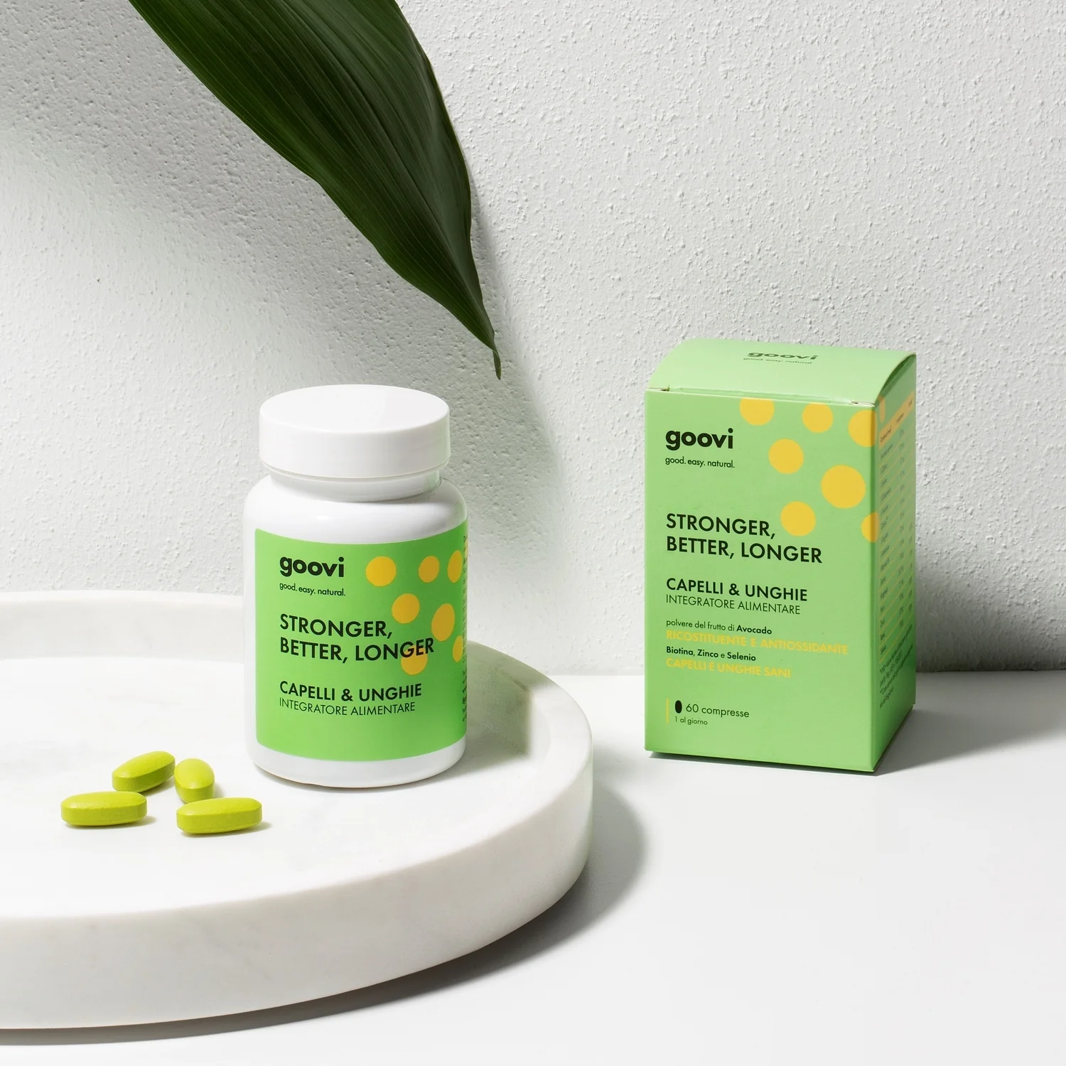 Integratori Alimentari Capelli & Unghie STRONGER, BETTER, LONGER - Integratore Unghie e Capelli