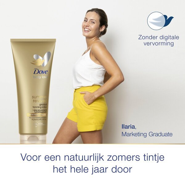 Dove DermaSpa Summer Revived Fair losion za tijelo 200ml