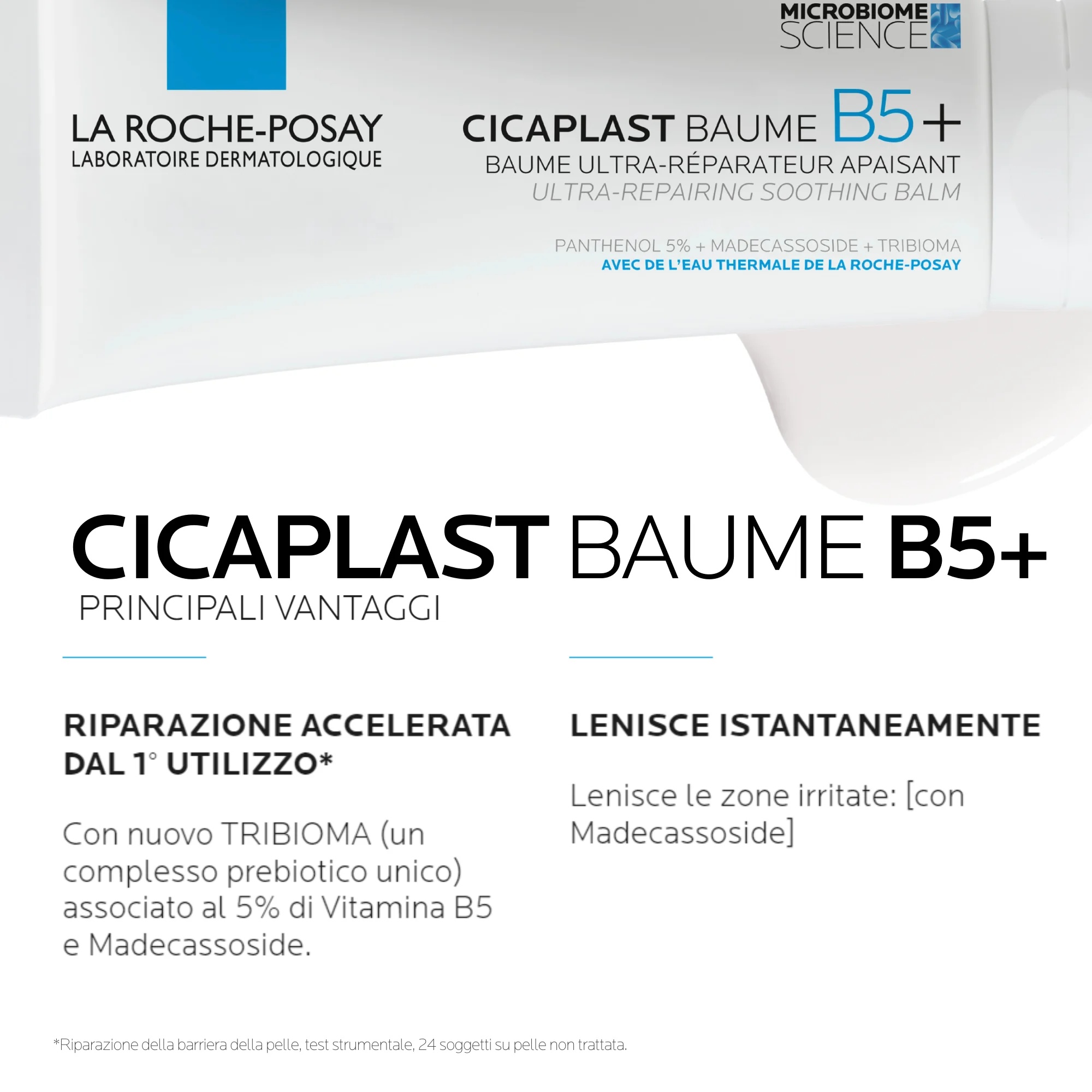 LA ROCHE POSAY Set La Roche Posay Cicaplast Serum 30 ml + Cicaplast Baume B5 40 ml Regeneracijska rutina