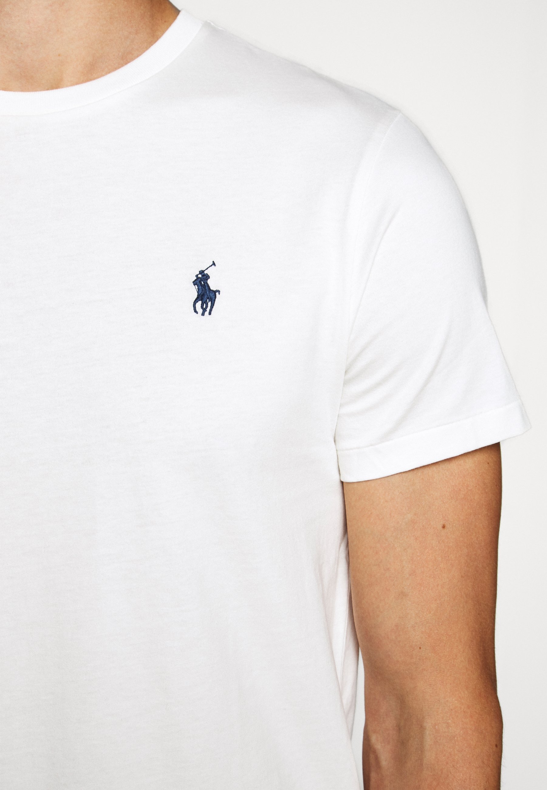 Polo Ralph Lauren CUSTOM SLIM FIT JERSEY CREWNECK T-SHIRT - Basic T-shirt - nevis