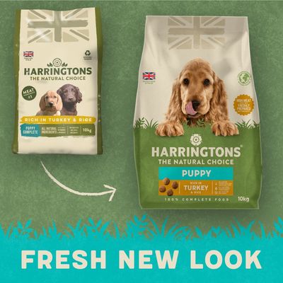 Harringtons Aliment complet pour chiots - Riche en dinde et riz