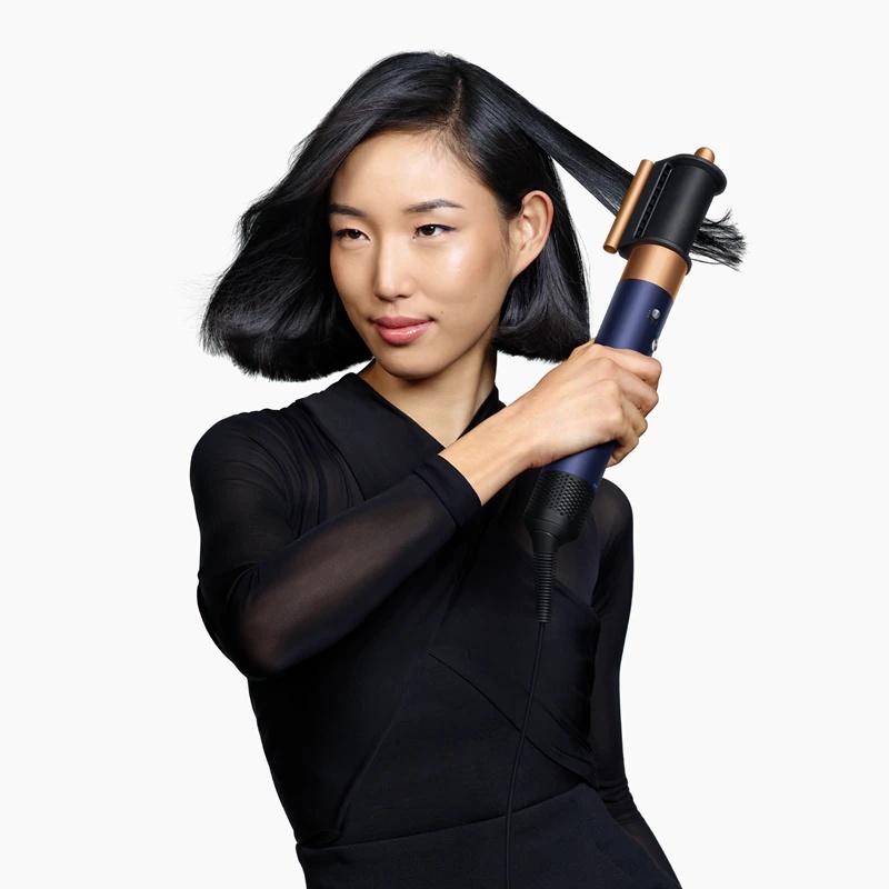 Dyson Airwrap id™ HS08 T1/T2 Prussian Blue/Copper matu taisnotājs