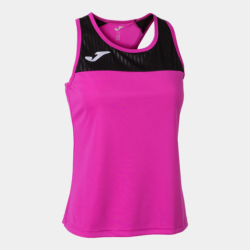 Débardeur Joma Montréal, rose fluo, noir