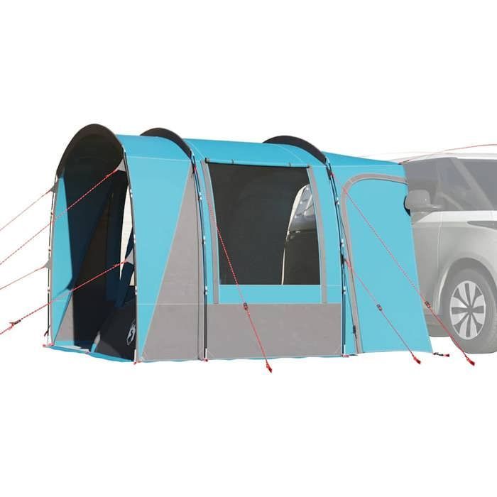 Tienda de campaña para coche vidaXL para 4 personas, azul, impermeable, tienda de campaña, tienda de jardín, refugio exterior, tienda de campaña para acampar, refugio 4009498
