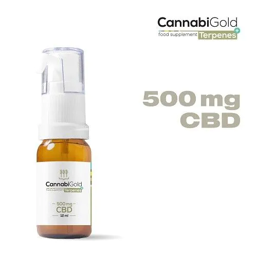 CannabiGold Terpenes+ 500 mg CBD 12 ml
