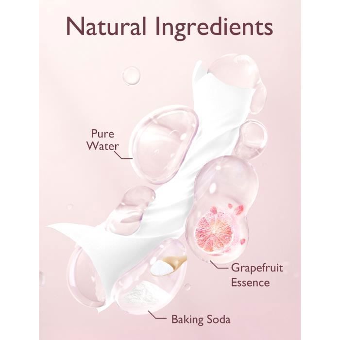 Momcozy Lingettes Naturelles pour Tire-lait, pour Nettoyer les Pièces du Tire Lait