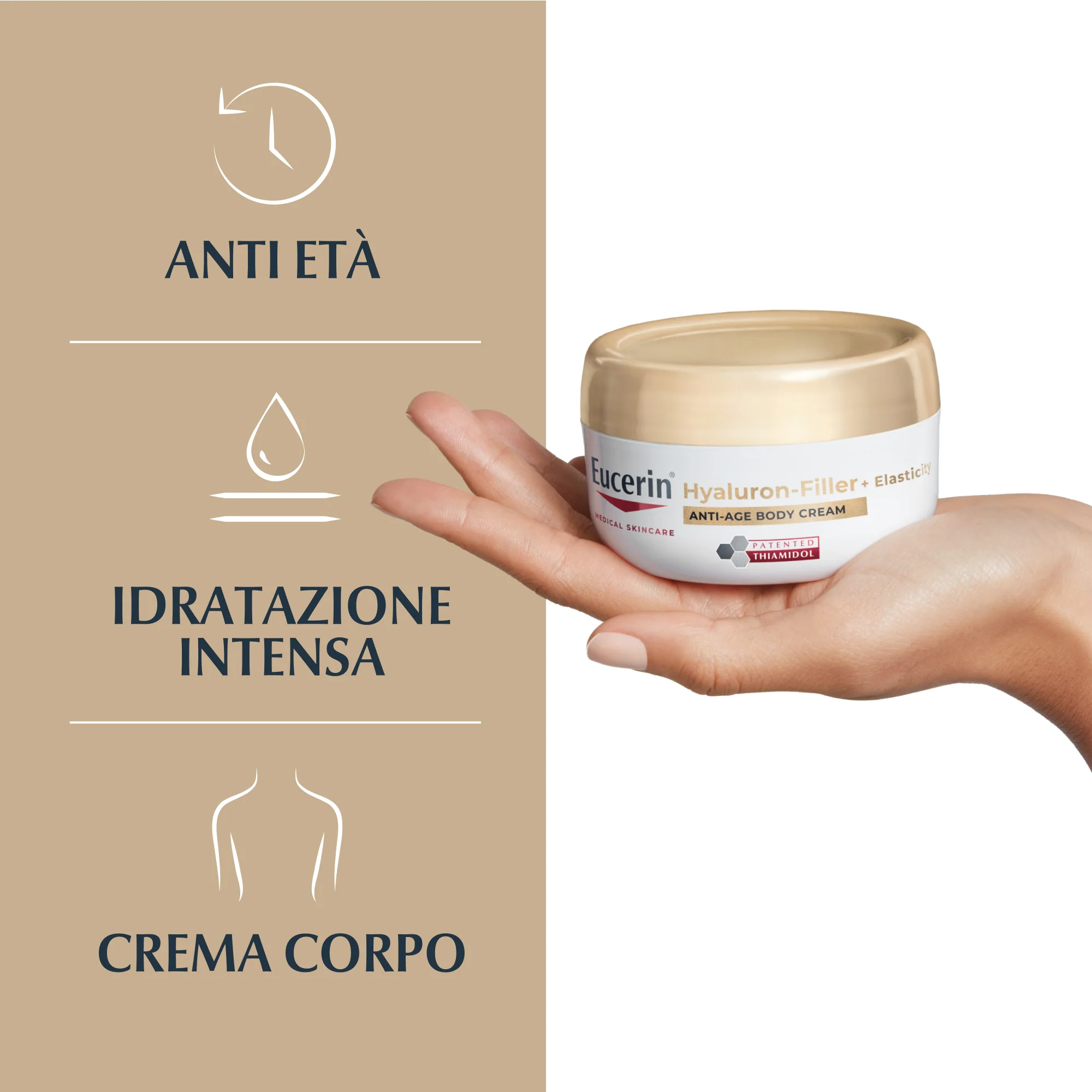 Hyaluron-Filler + Elasticity Hyaluron Filler + Elasticity Crema Corpo Anti-età & Anti-macchie - Crema corpo Anti-Età, Crema Corpo