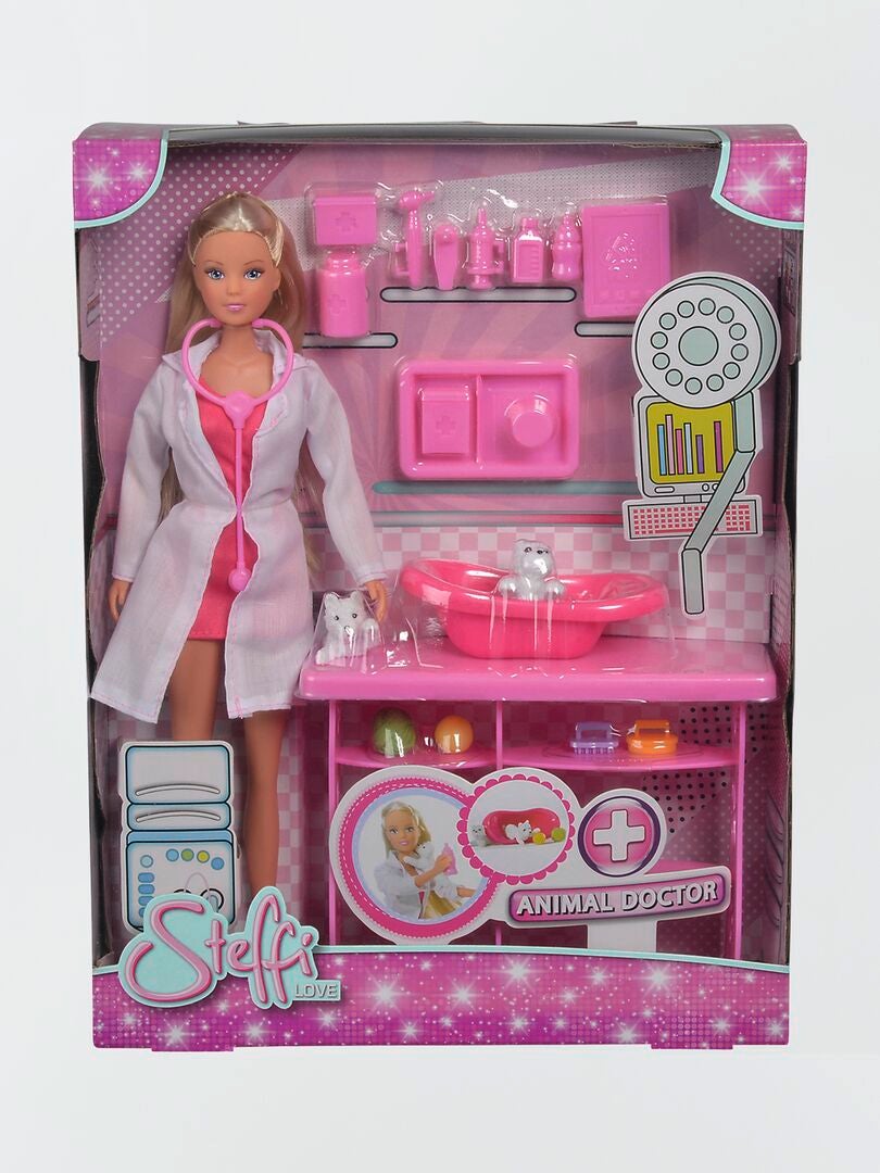 Muñeca veterinaria Steffi Love - ROSA