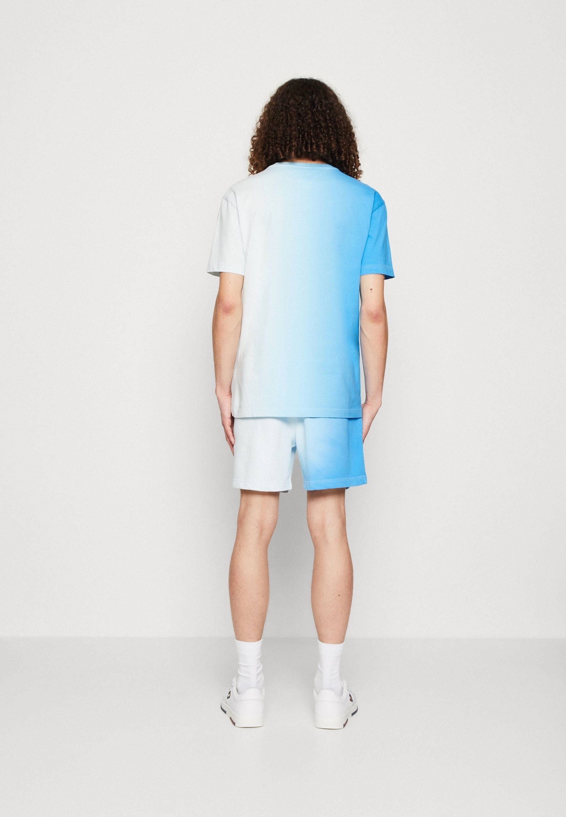 Tommy Jeans T-shirt met print - lichtblauw
