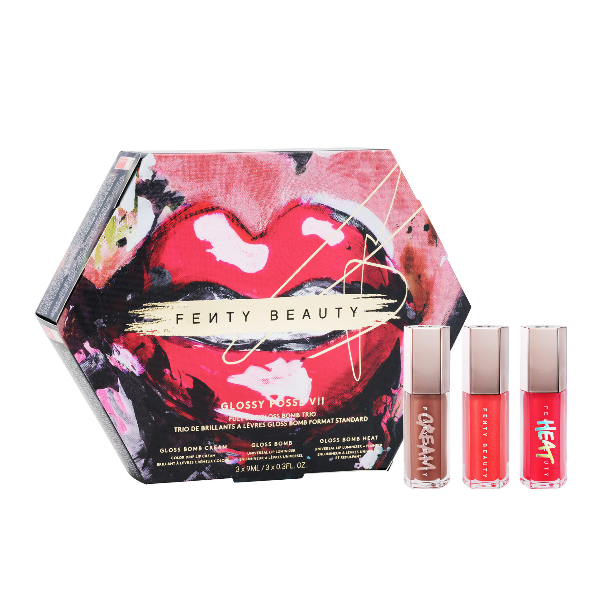 Cutie cadou Glossy'R Posse - Fenty Beauty