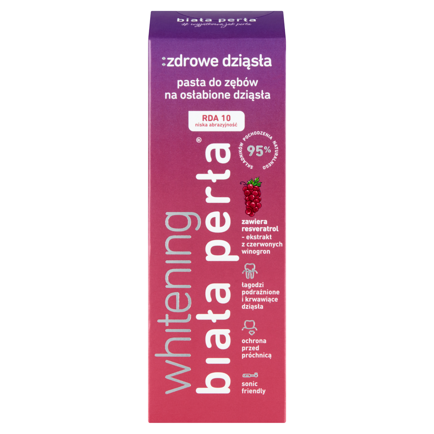 Pasta za zube White Pearl 75 ml srednja