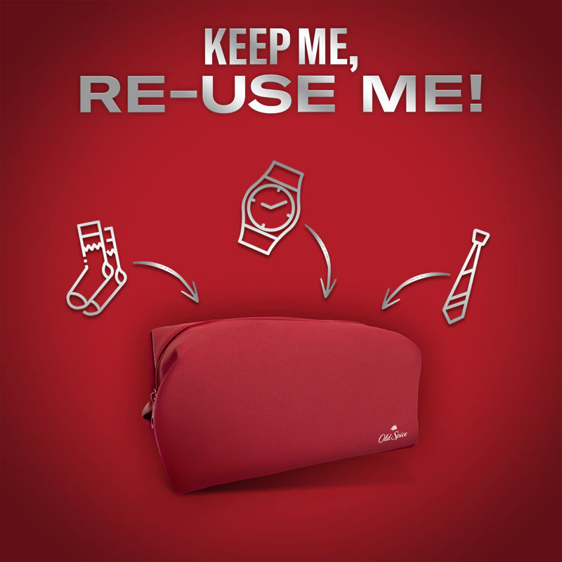 Kit de presente antitranspirante Old Spice para homens