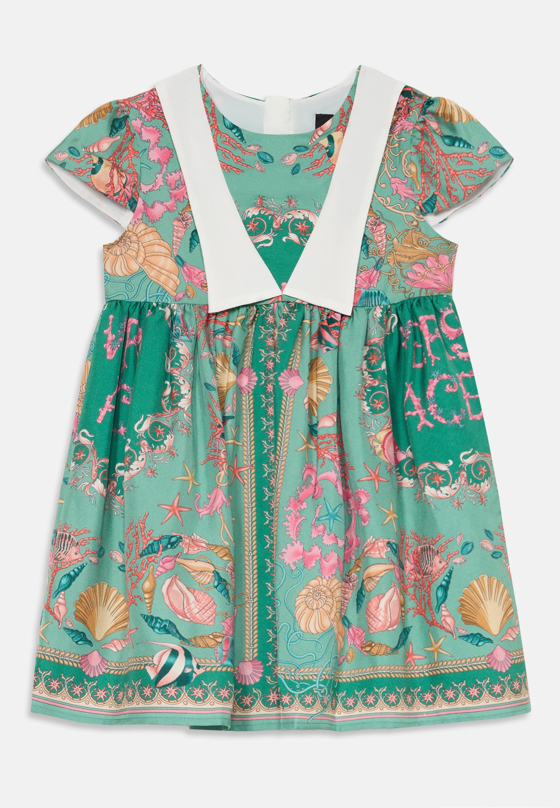 Robe Versace LA VACANZA - Robe de jour - voir vert/blanc