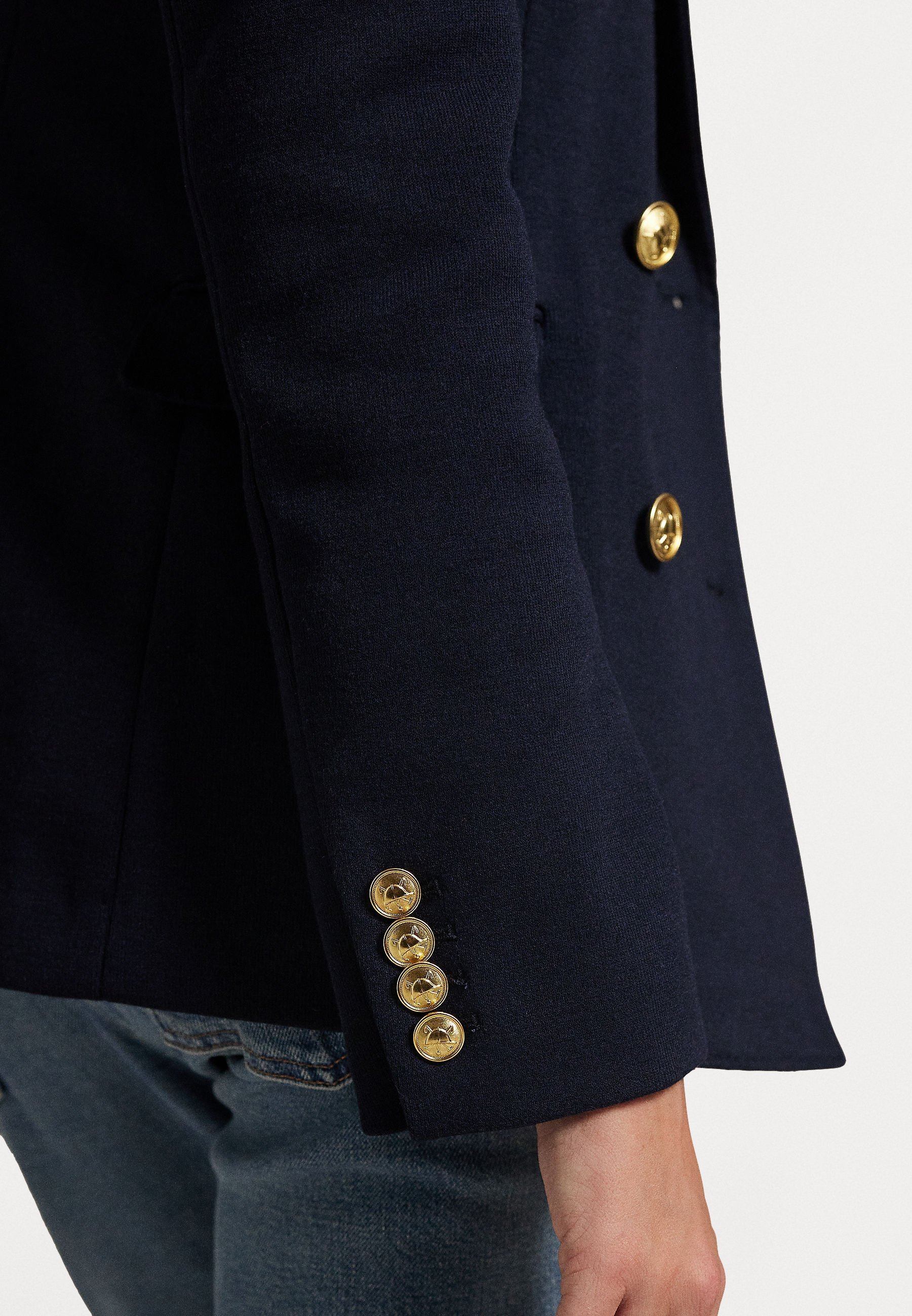 Polo Ralph Lauren DWURZĘDOWA MARYNARKA DZIANINOWA - Marynarka - park avenue navy