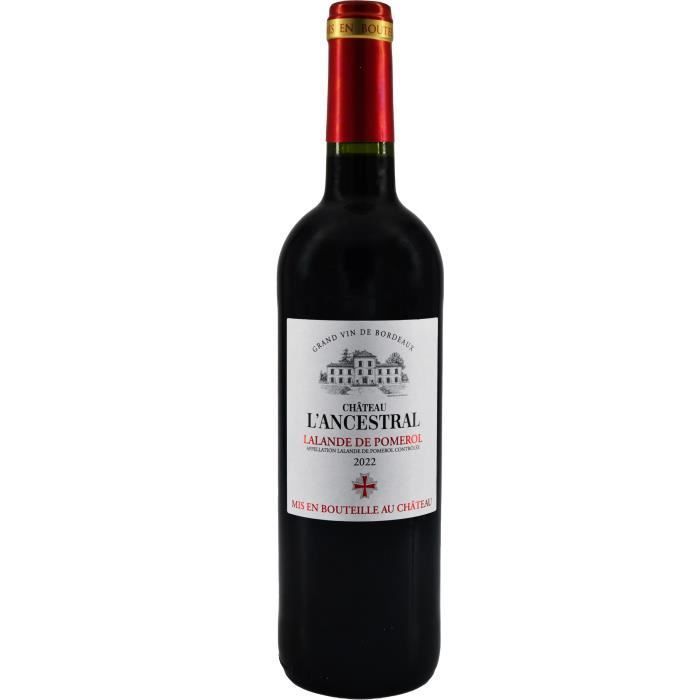 Château L'Ancestral 2022 Lalande de Pomerol - Vino tinto del suroeste de Francia