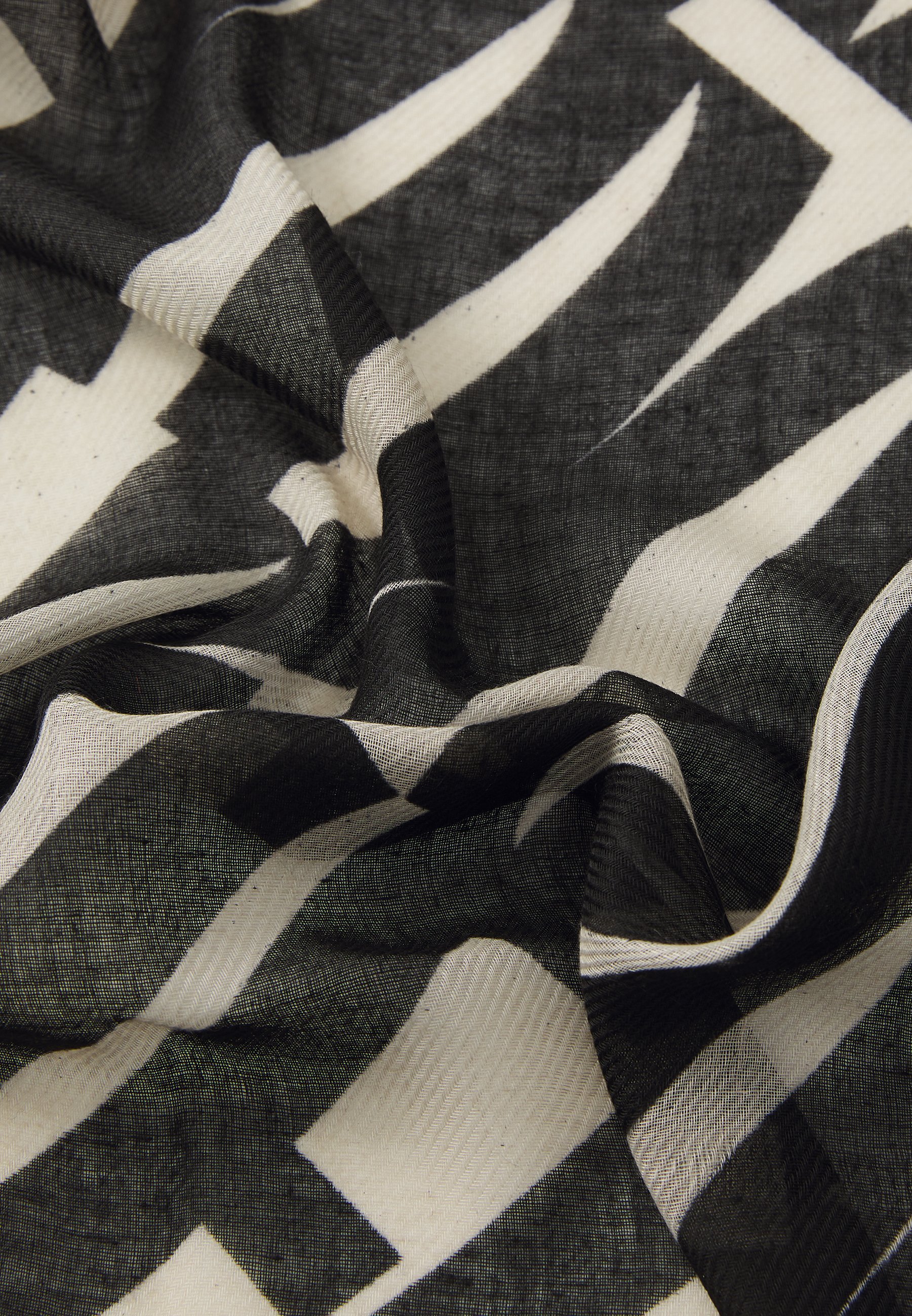 ALDO EDDYSTONE UNISEXE - Écharpe - noir/blanc