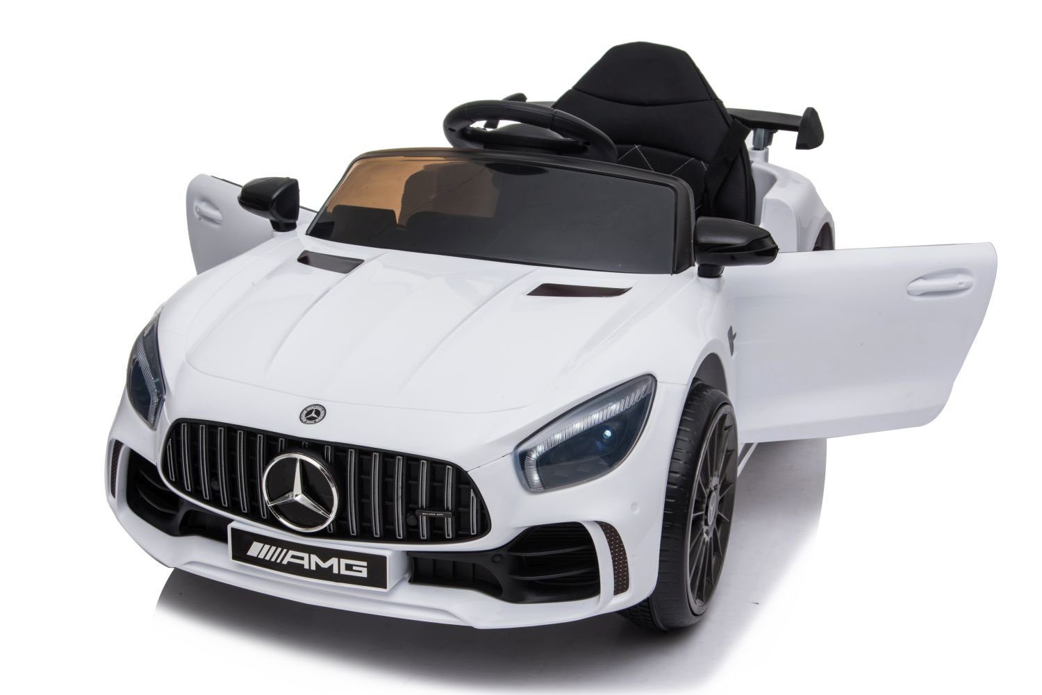 Carrinho Elétrico Infantil Mercedes GTR AMG da Toys Store, Carro Elétrico Infantil, Veículo Esportivo, Capacidade de Peso 35 kg