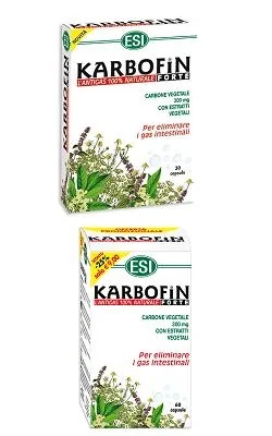 ESI Esi Karbofin Forte Complément alimentaire intestinal 30 capsules sans sucre ajouté